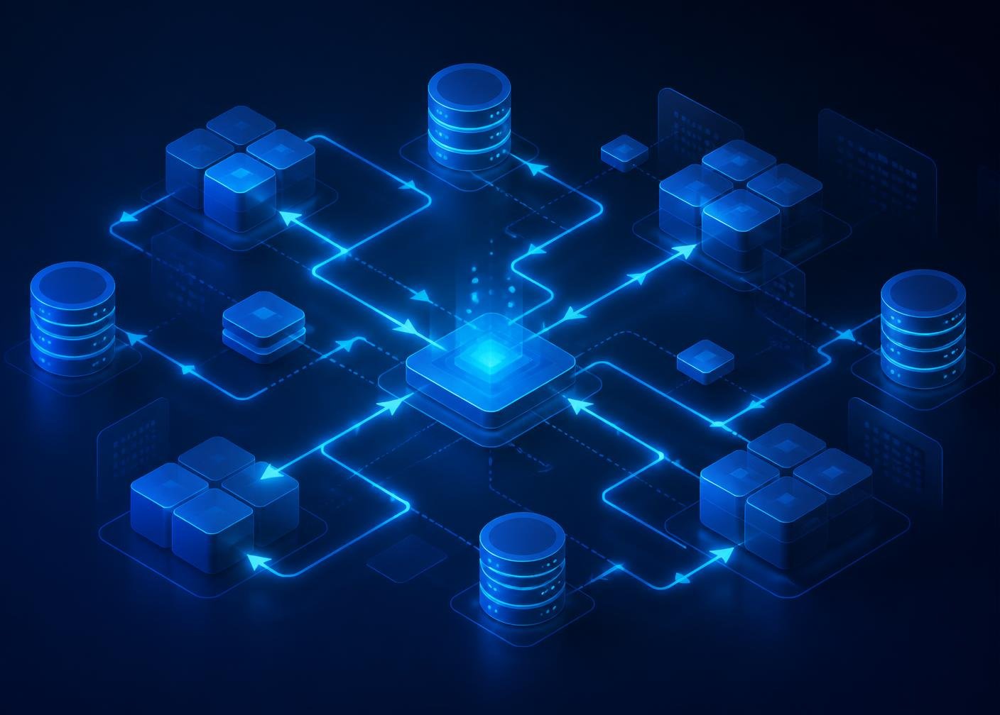 Representação de sistemas e integrações conectados